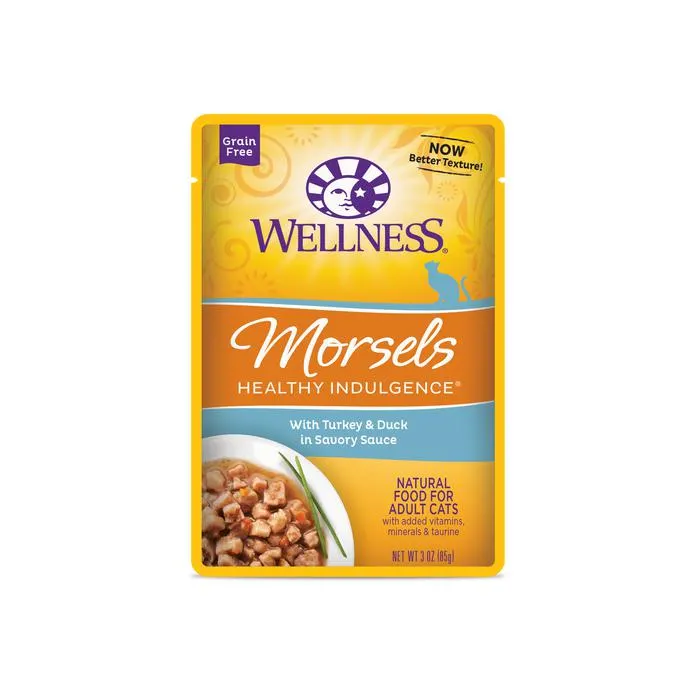 Wellness Healthy Indulgence Natural G/f Turkey & Duck Savory 85g