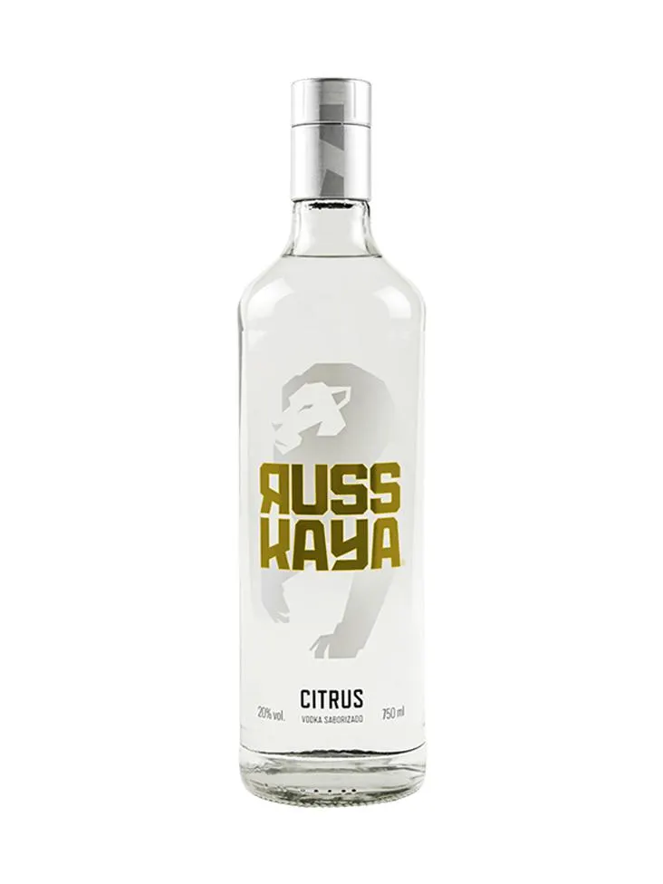VODKA RUSSKAYA CITRUS 750ML