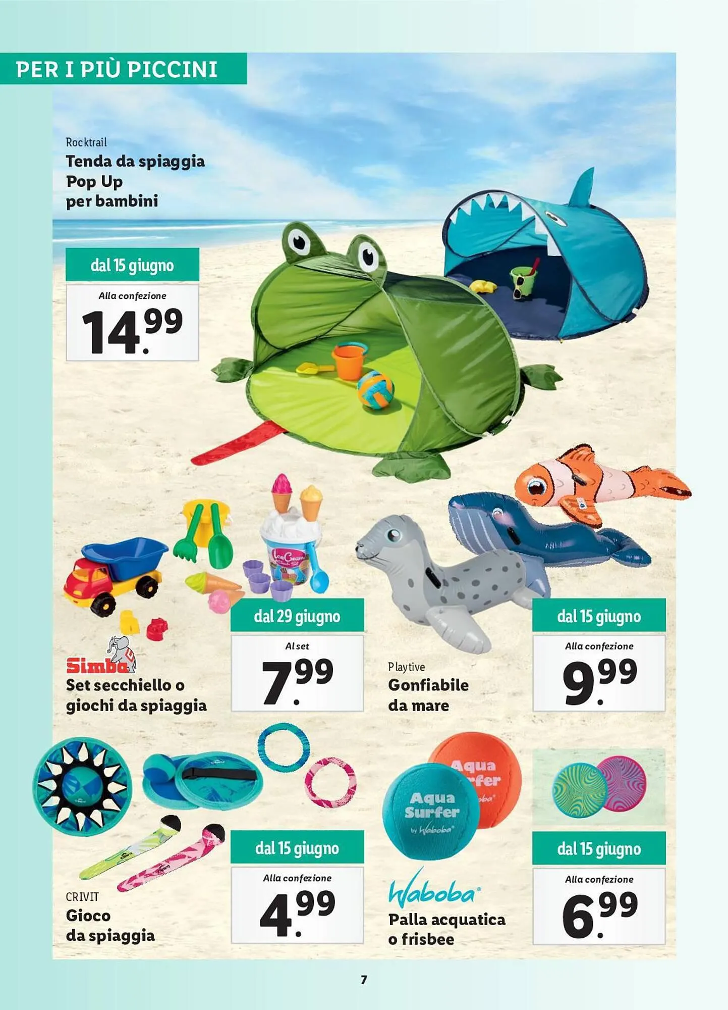 Volantino Lidl da 1 giugno a 30 luglio di 2023 - Pagina del volantino 7