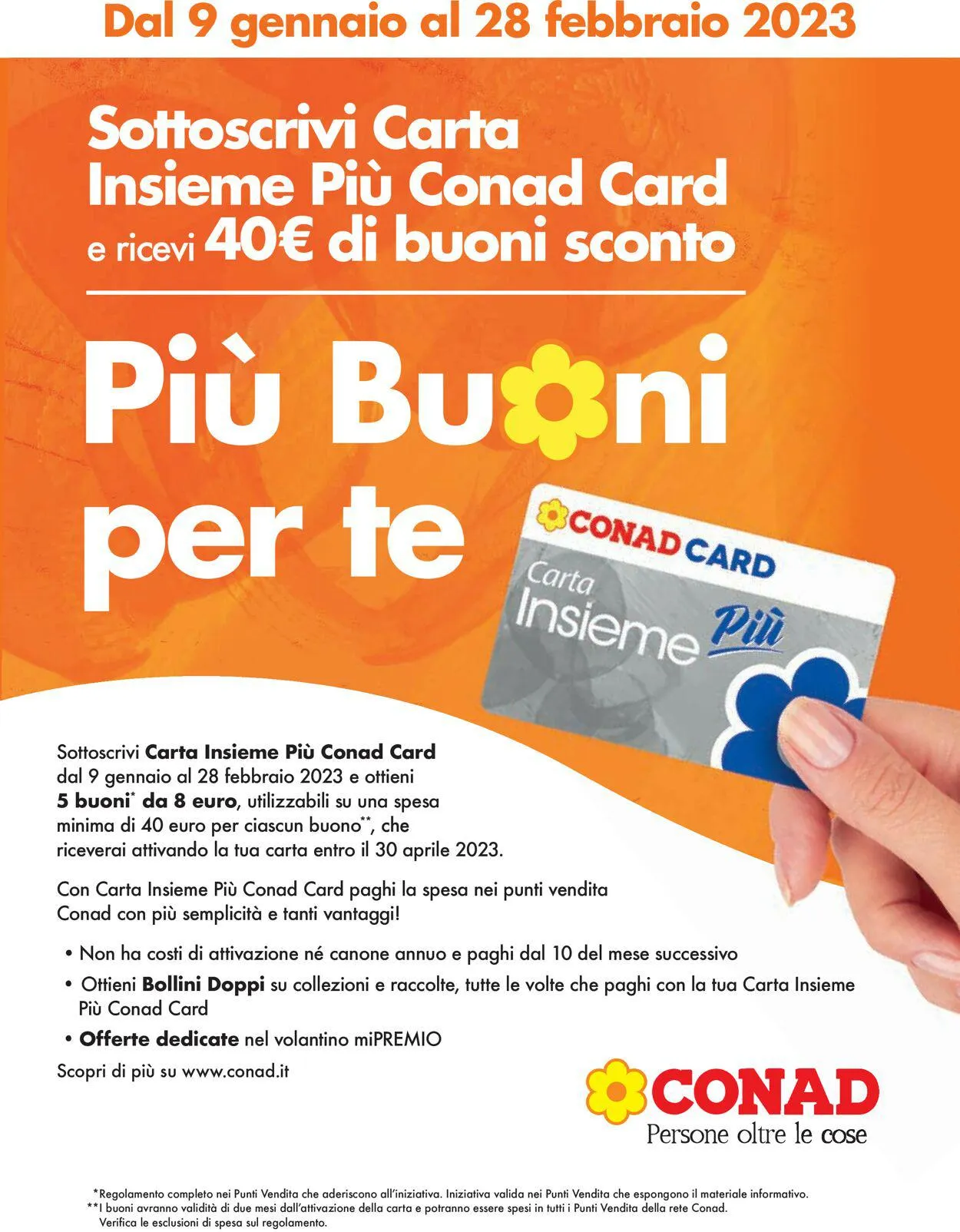 Conad Volantino attuale da 4 gennaio a 1 febbraio di 2024 - Pagina del volantino 17