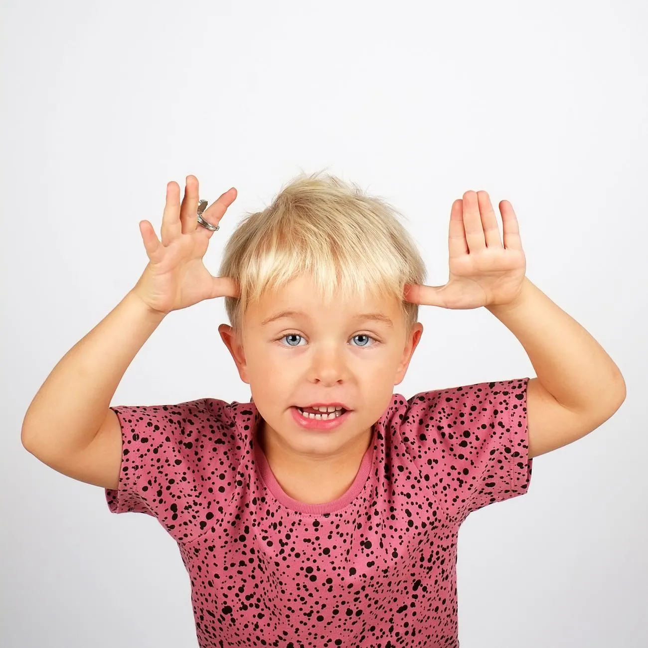 T-shirt Lillehammer Dots Heather Rose