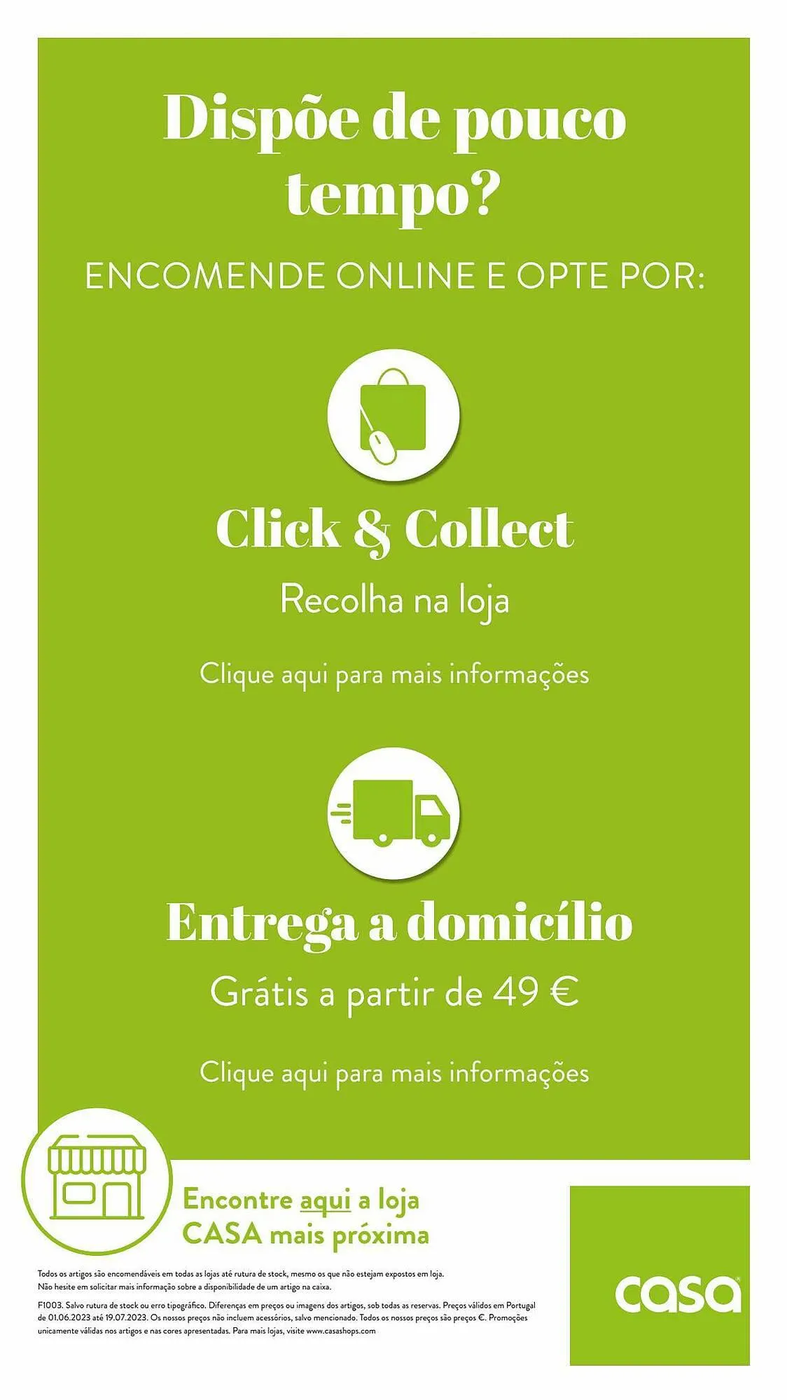 Folheto Folheto CASA de 2 de junho até 19 de julho 2023 - Pagina 28