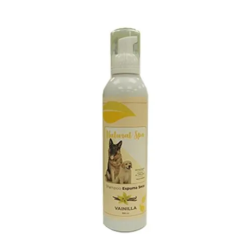 SHAMPOO ESPUMA SECA AROMA VAINILLA PERRO