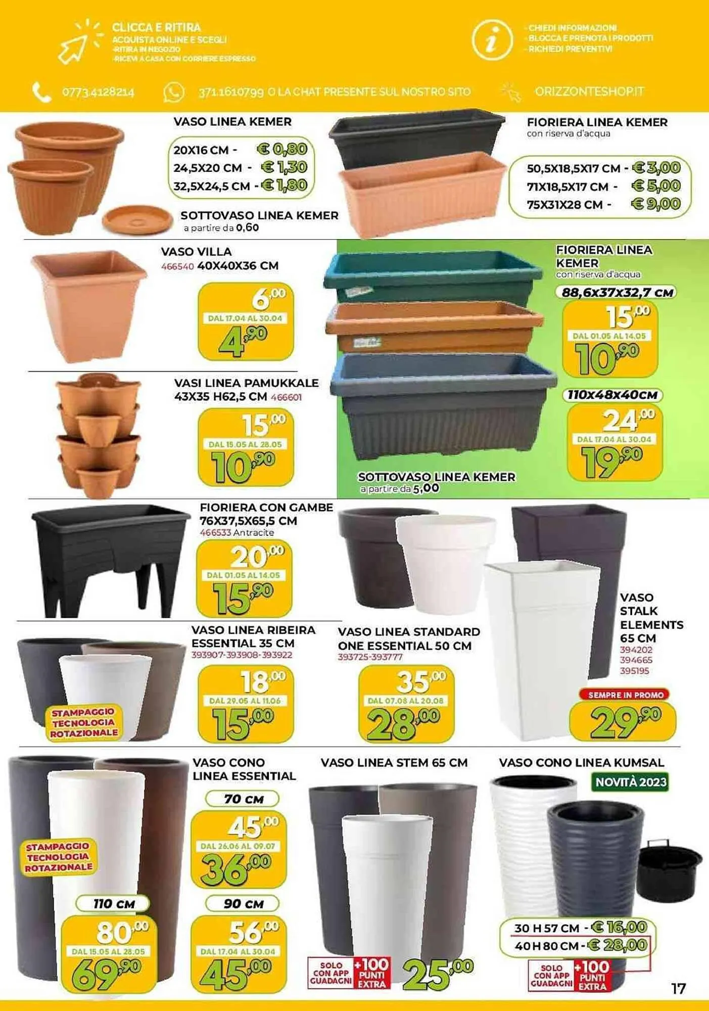 Volantino Orizzonte da 11 aprile a 1 ottobre di 2023 - Pagina del volantino 17