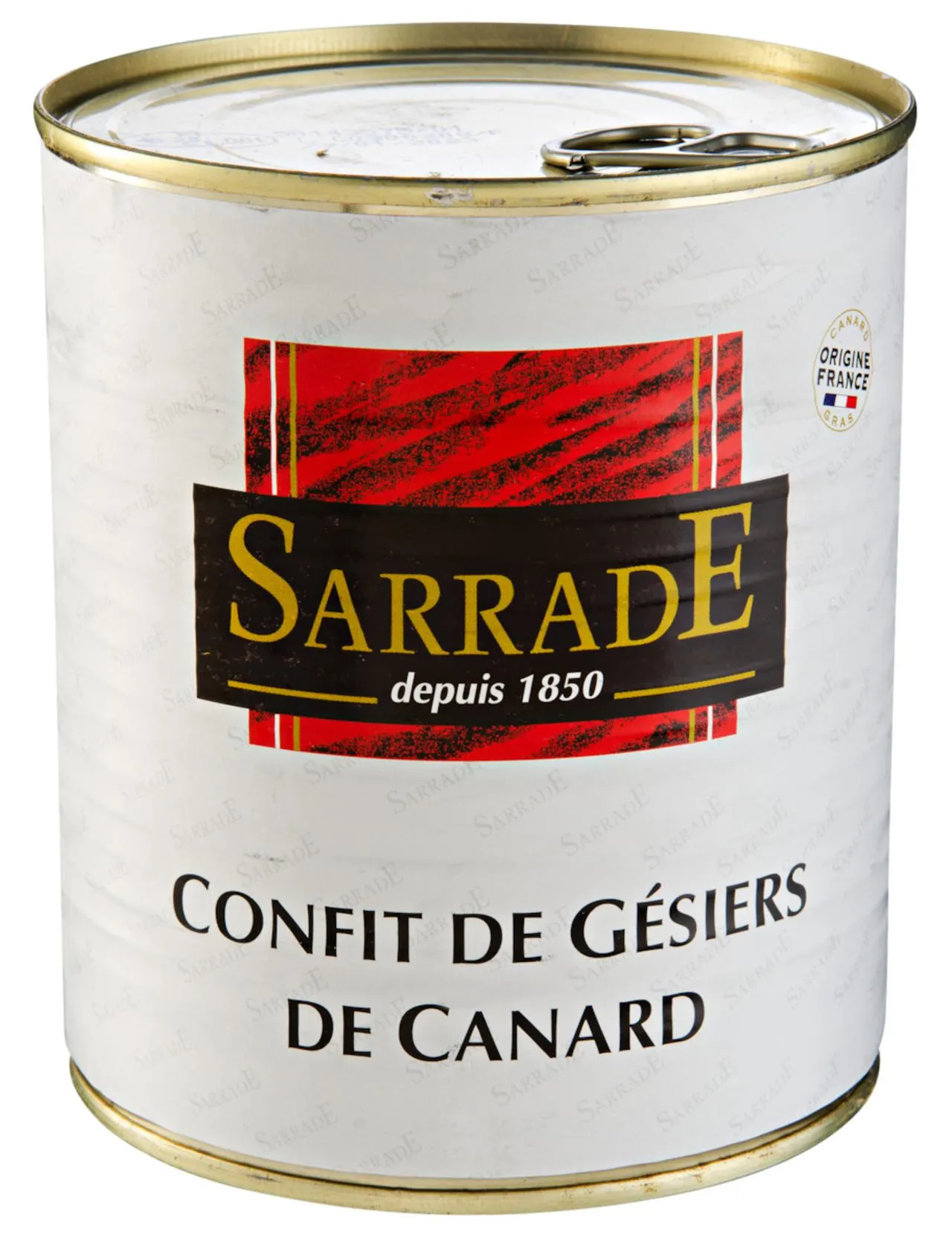 Sarrade Entenmagen eingemacht