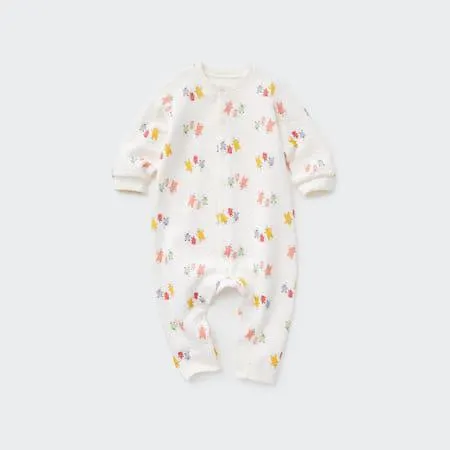 Newborn Joy Of Print Quilted Animal Print One Piece Outfit