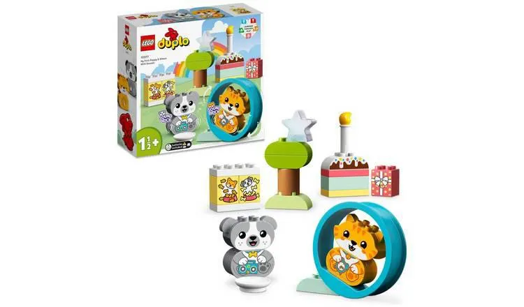 LEGO DUPLO My First Puppy & Kitten Pet Toys with Sound 10977