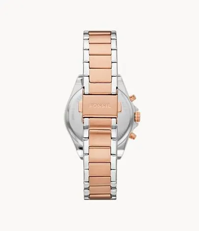 Reloj Modern Courier de acero inoxidable en dos tonos con cronógrafo