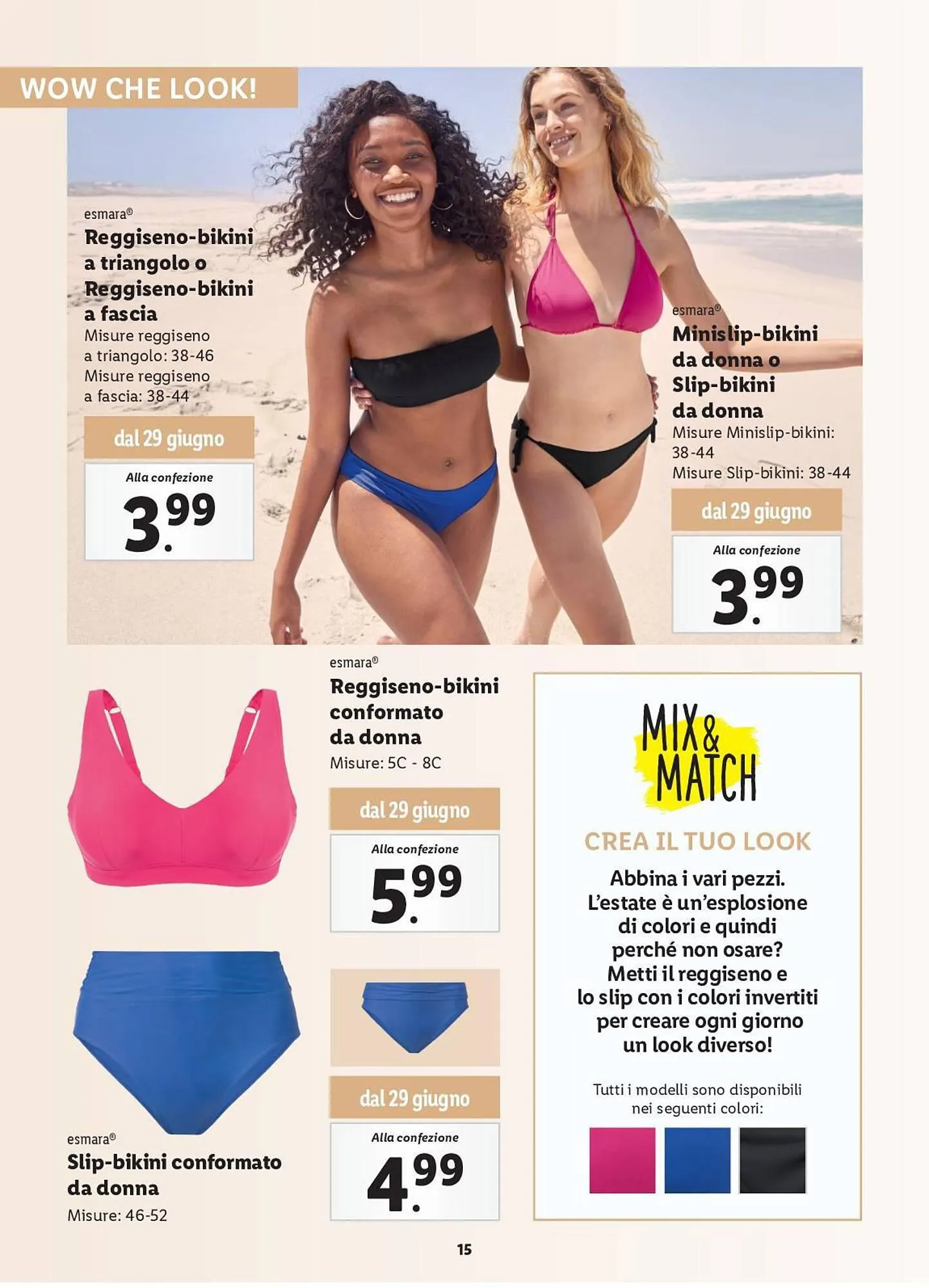 Volantino Lidl da 1 giugno a 30 luglio di 2023 - Pagina del volantino 15