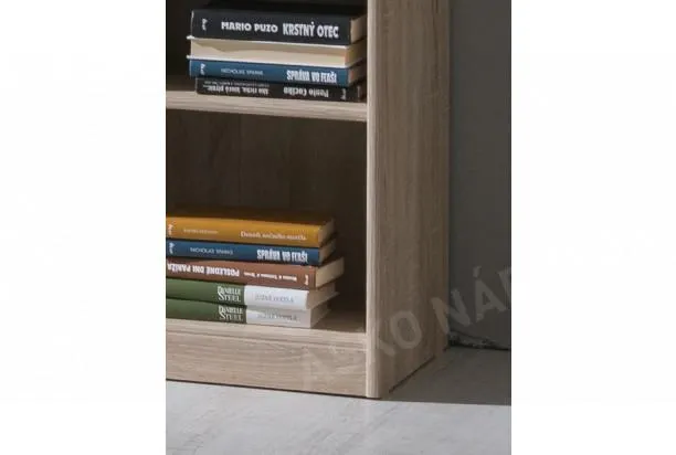 Regál Mega 64, dub sonoma