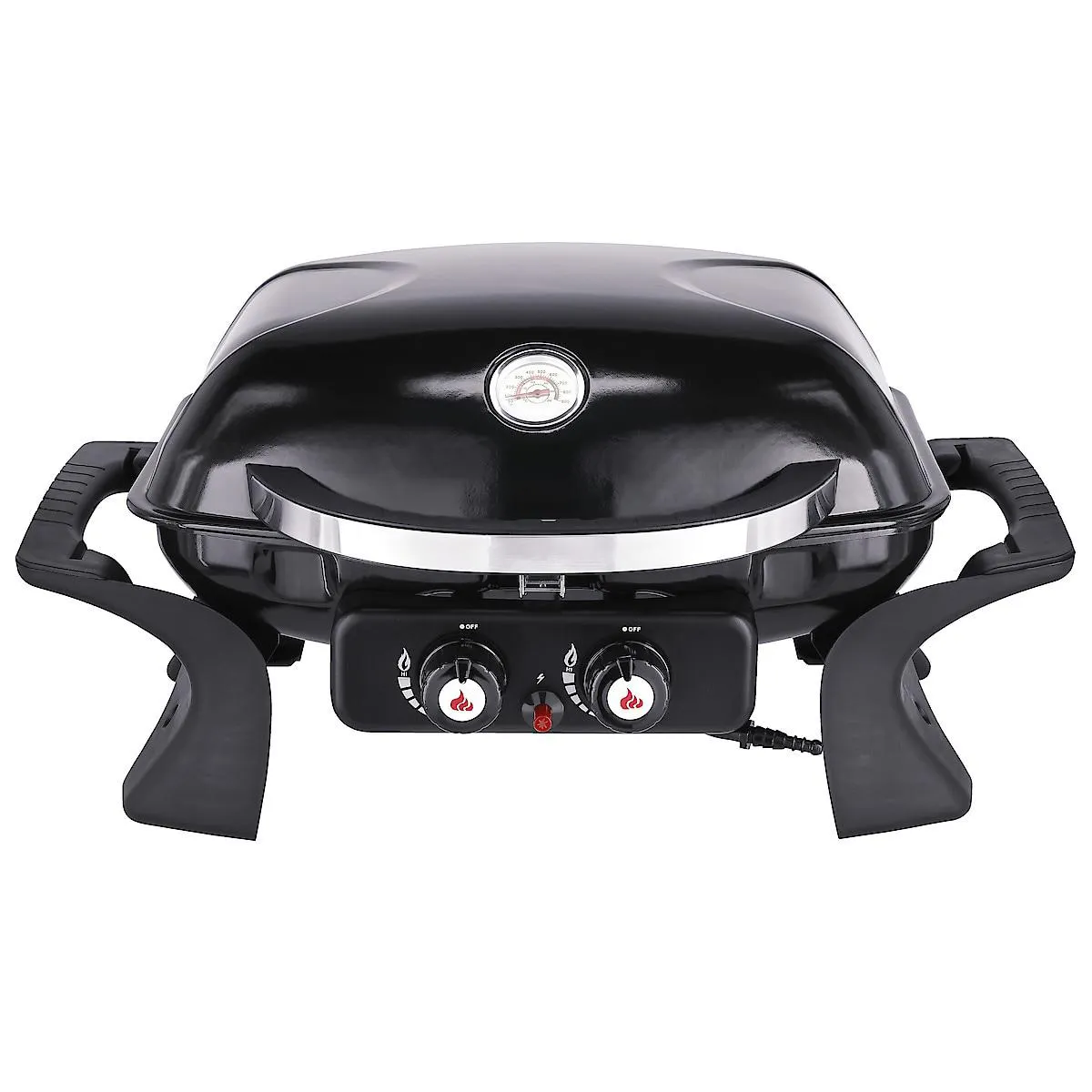 Kannettava kaasugrilli, 2 poltinta