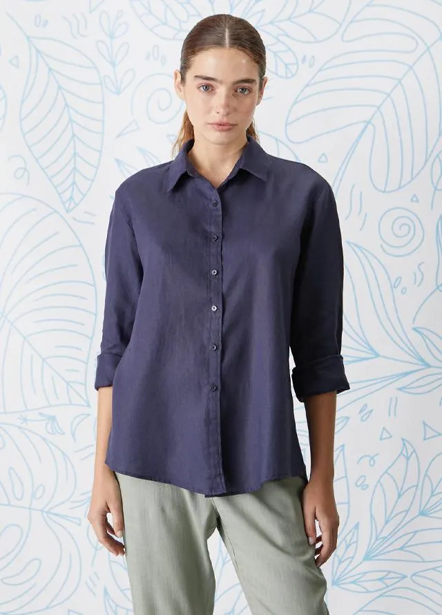 CAMISA CHICKEN LITTLE (Azul Marino)