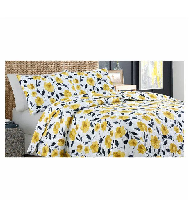DAFFODIL DUVET COVER SET YELLOW (MP2)