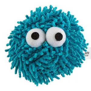 Pets at Home Plush Noodle Monster Squeaky Ball Dog Toy