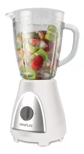 Licuadora Smartlife SL-BL1008 1.5 L blanca con jarra de vidrio 220V - 240V