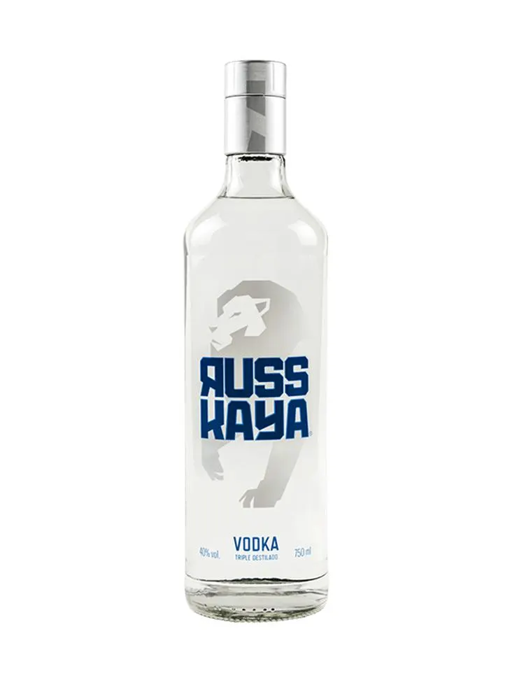 VODKA RUSSKAYA 750ML