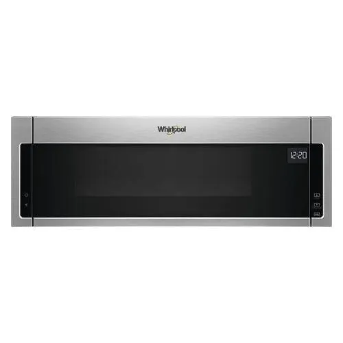 Whirlpool® 1.1 cu.ft. Stainless Steel Low Profile Over-the-Range Microwave