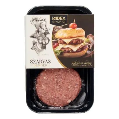 Vadex Vadvilág Quick-Frozen Venison Burger 2 pcs 250 g