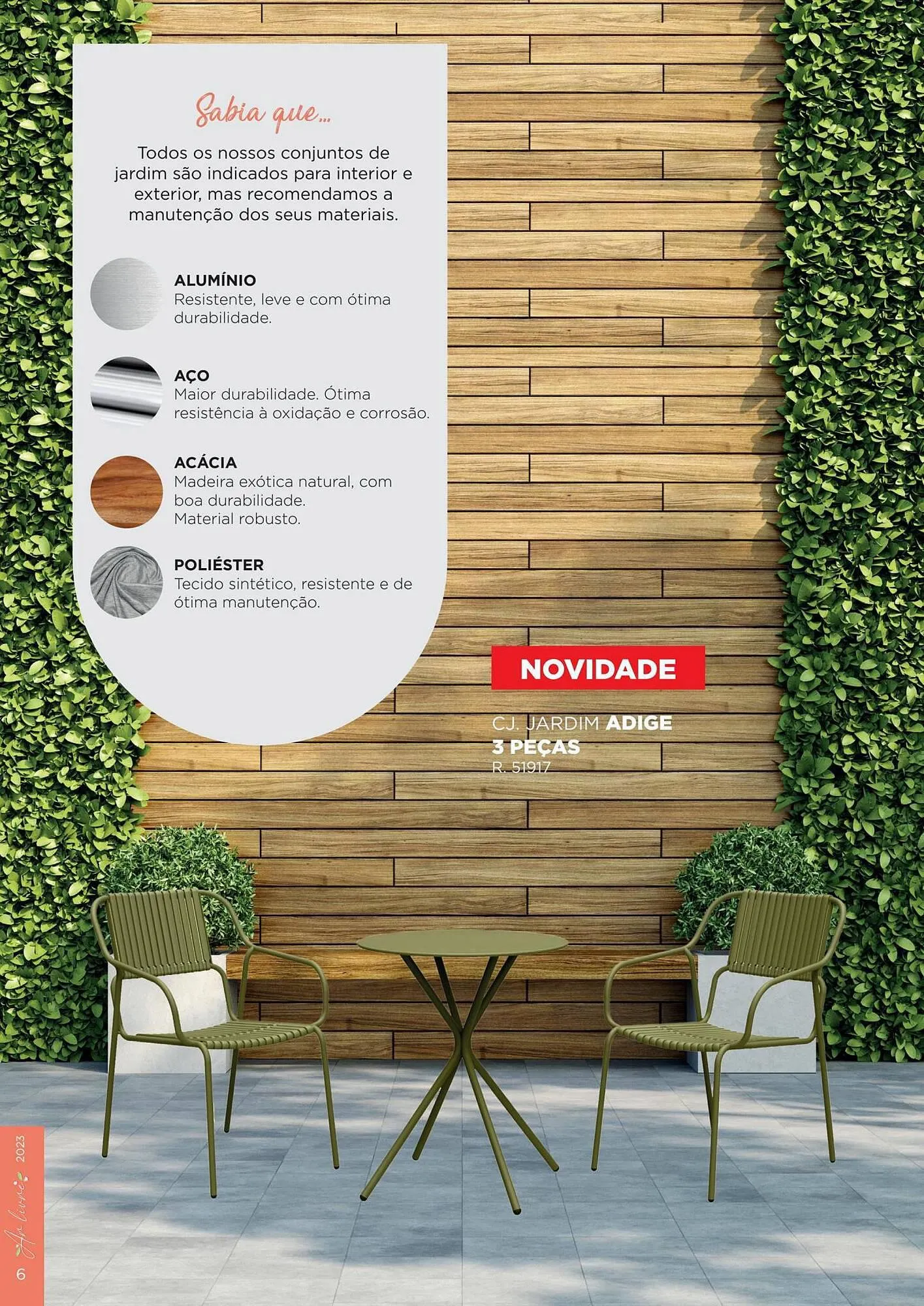 Folheto Folheto Espaço Casa de 26 de abril até 31 de agosto 2023 - Pagina 6