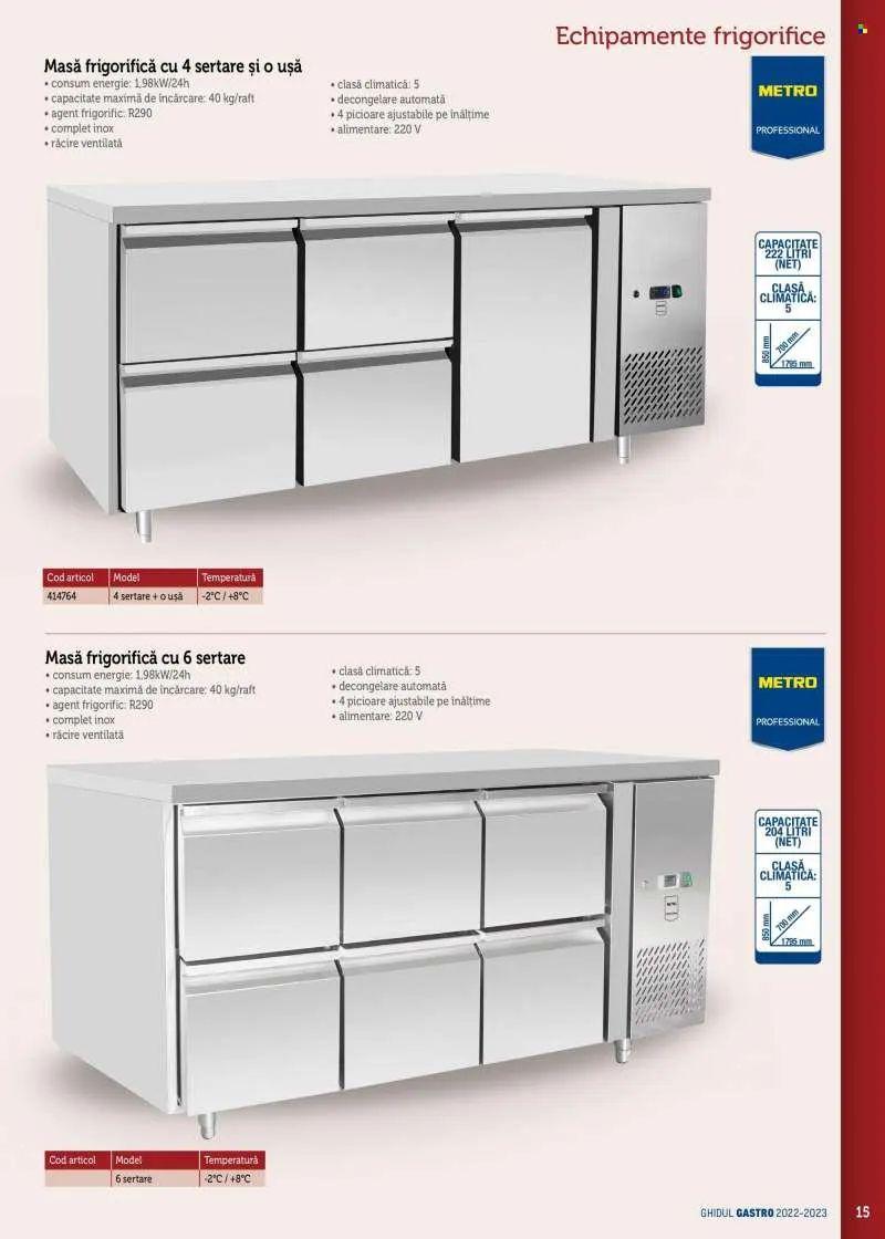 Catalog Cataloage Metro - 21.01.2022 - 31.12.2023. de la 21 ianuarie până la 31 decembrie 2023 - Revista Pagina 15