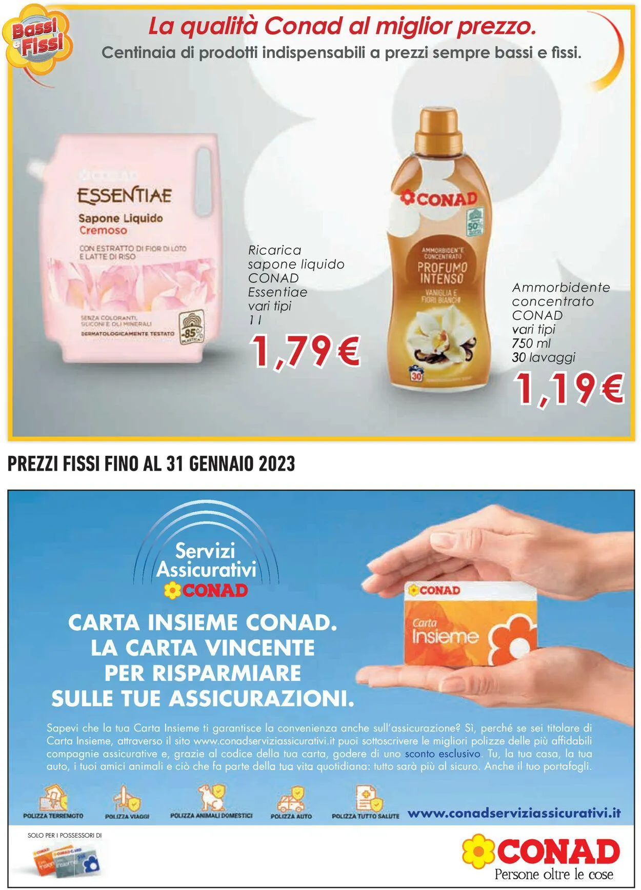 Conad Volantino attuale da 4 gennaio a 1 febbraio di 2024 - Pagina del volantino 16