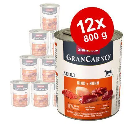 Pack económico: Animonda GranCarno Original Adult 12 x 800 g