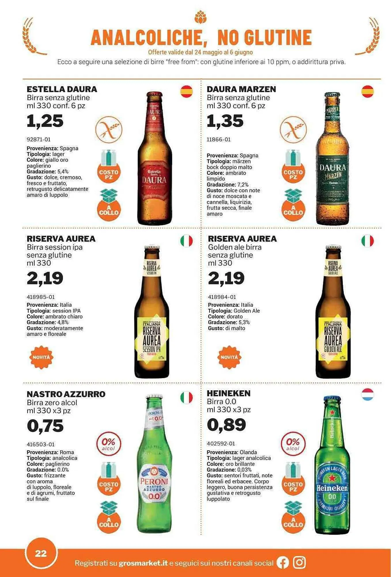 Volantino SoGeGross da 25 maggio a 1 agosto di 2023 - Pagina del volantino 22