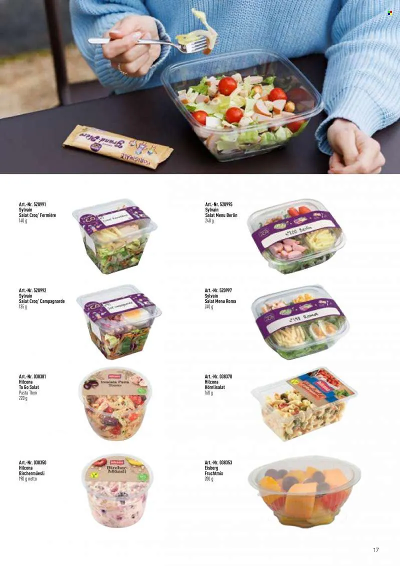 Prospekte TransGourmet von 11. Mai bis 11. Mai 2024 - Prospekt seite  17