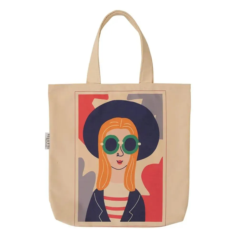 Bolsa Ecologica Grande 53x55 Cm Chica Azul