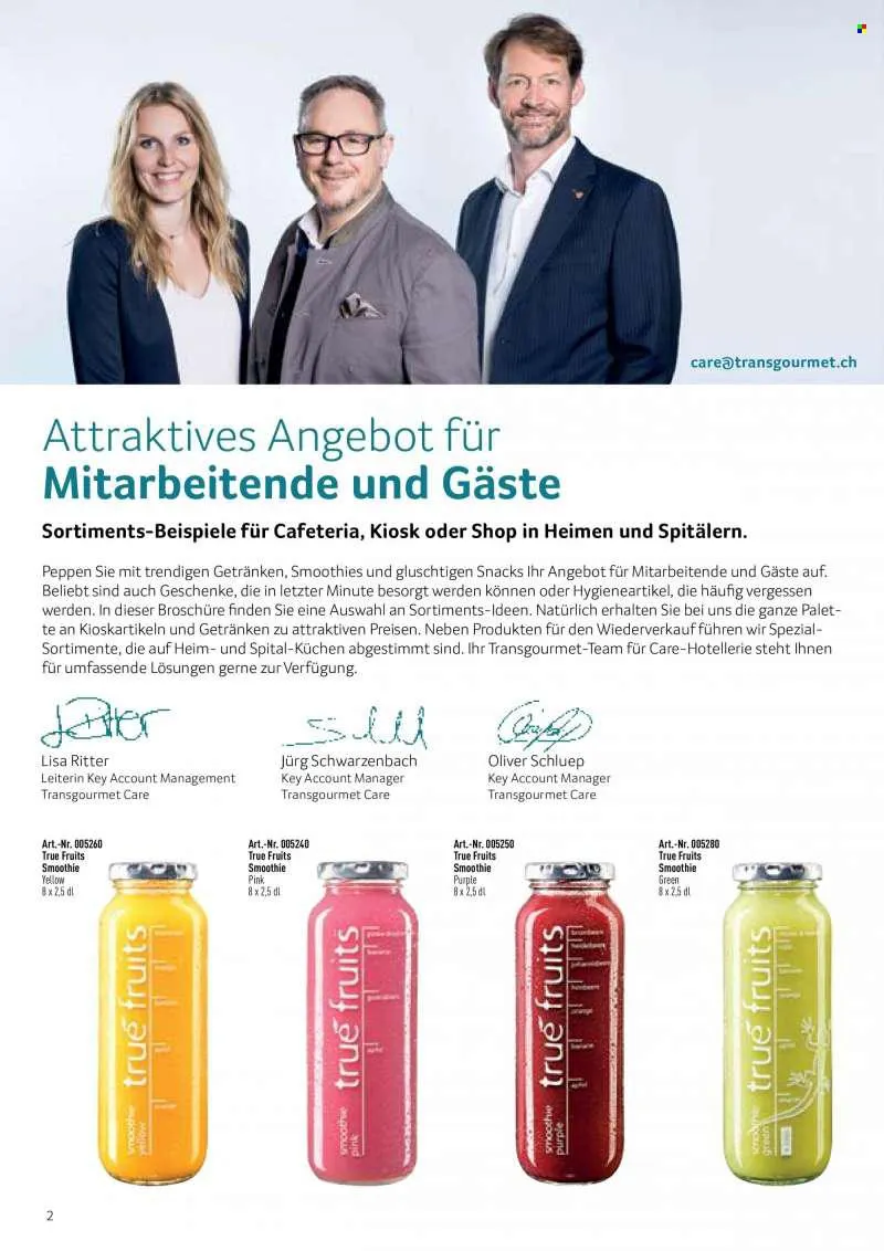 Prospekte TransGourmet von 11. Mai bis 11. Mai 2024 - Prospekt seite  2
