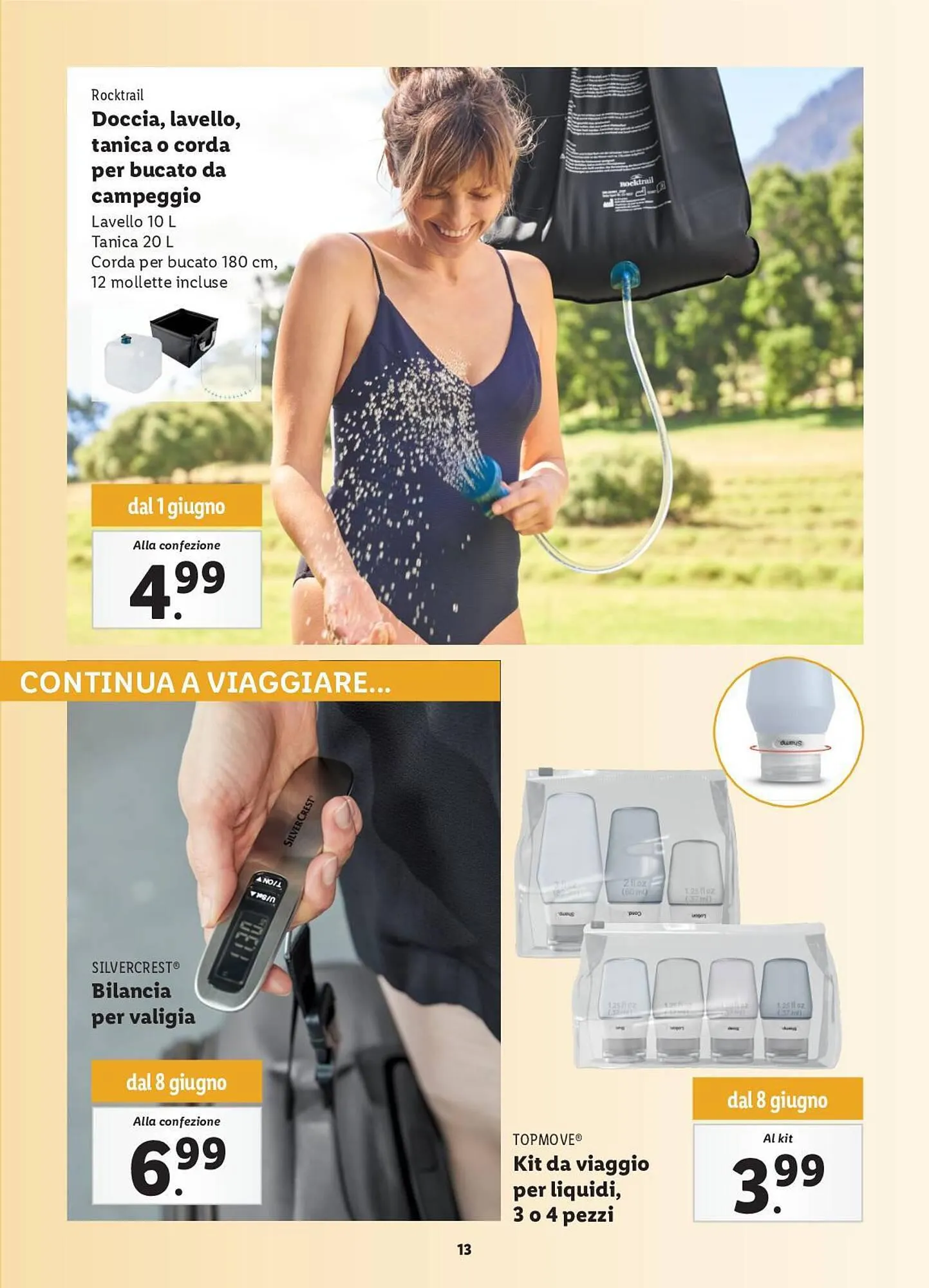 Volantino Lidl da 1 giugno a 30 luglio di 2023 - Pagina del volantino 13