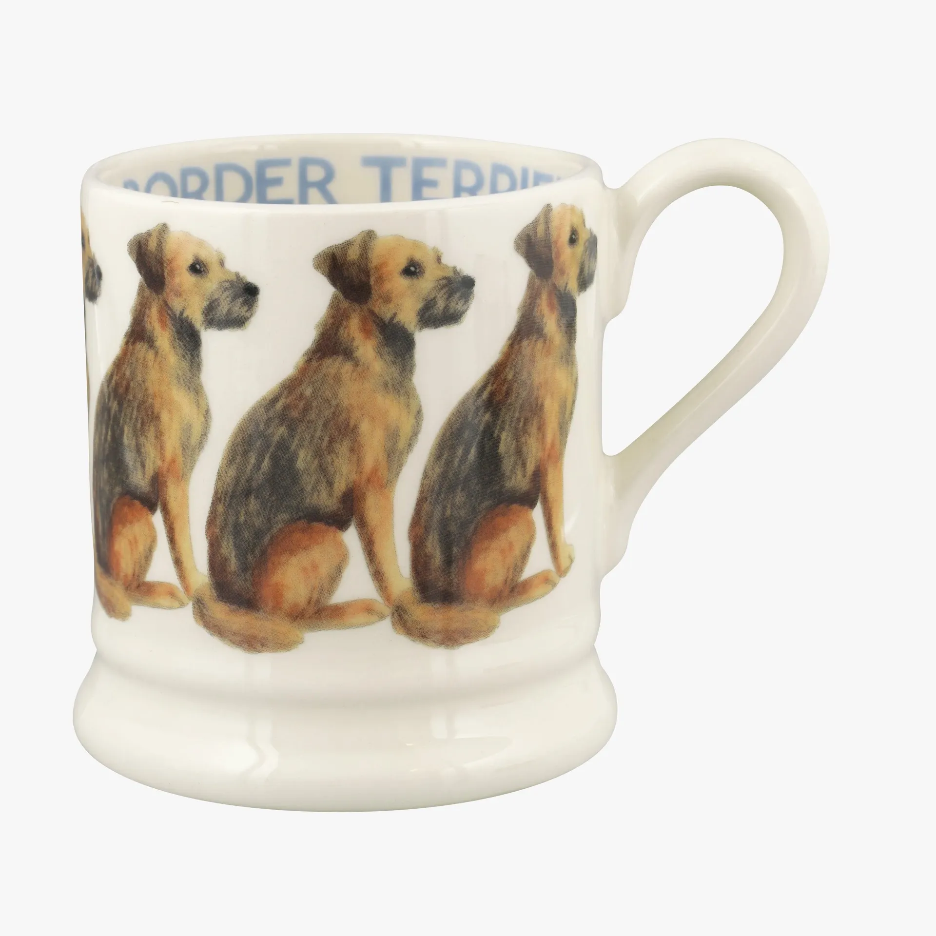 Seconds Dogs Border Terrier 1/2 Pint Mug