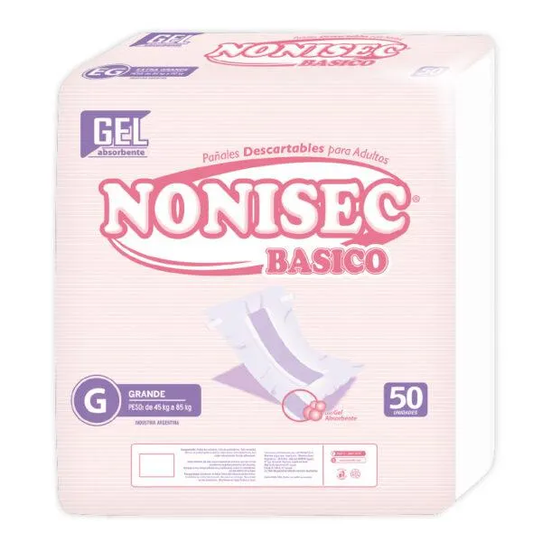 Pañales Nonisec Clasicos Unisex G