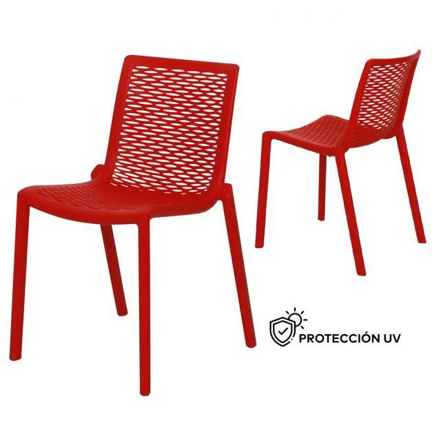 NETKAT - silla apilable para interior y exterior