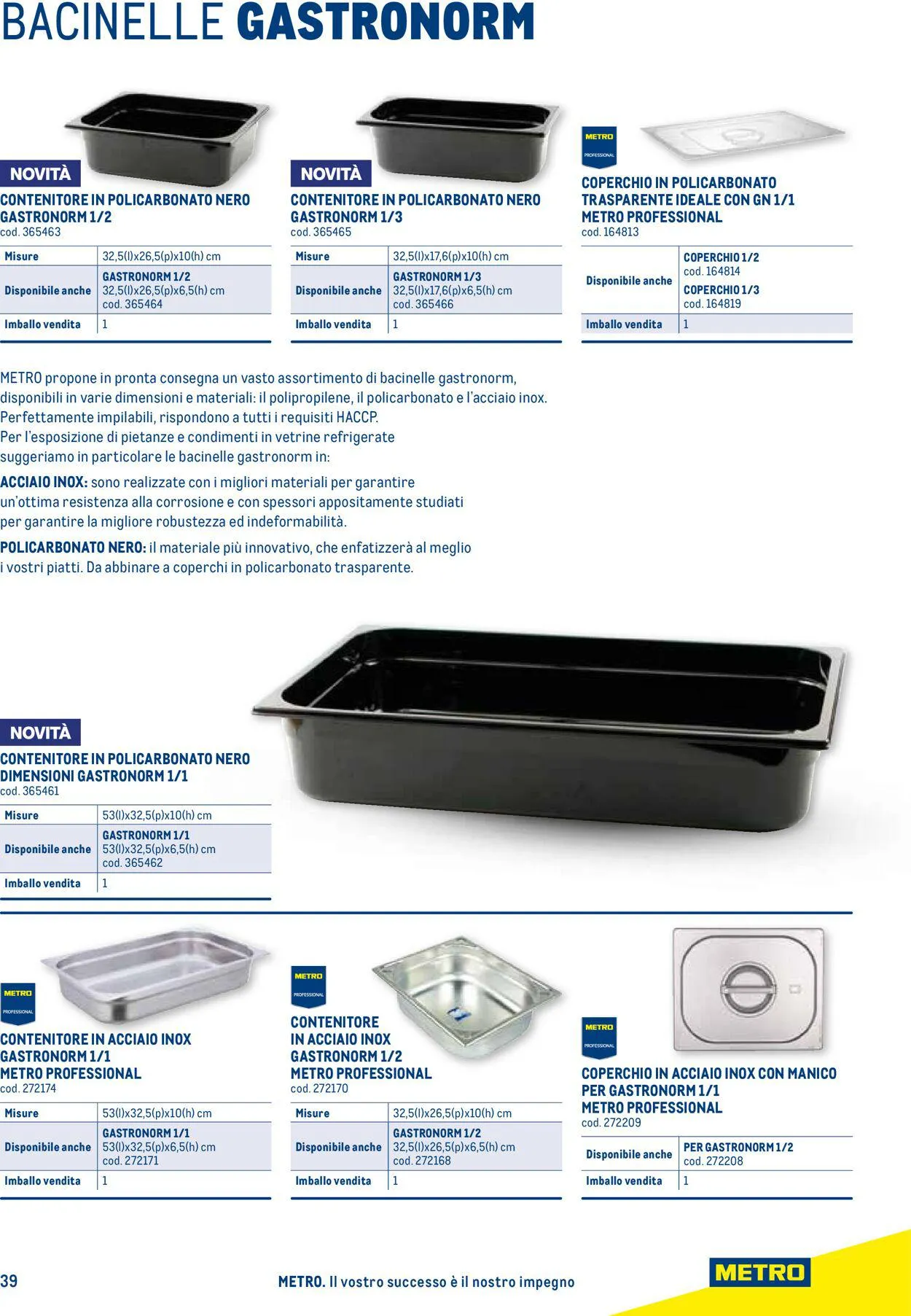 Metro Volantino attuale da 19 ottobre a 31 dicembre di 2023 - Pagina del volantino 39