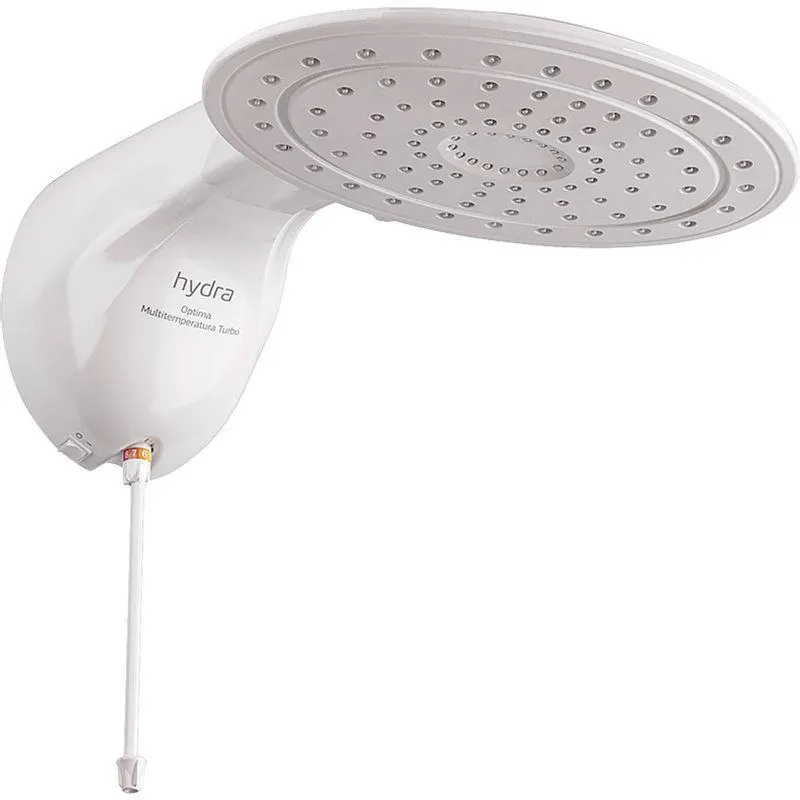 Ducha Elétrica Multitemperatura Hydra Optima 8T Branca 127V