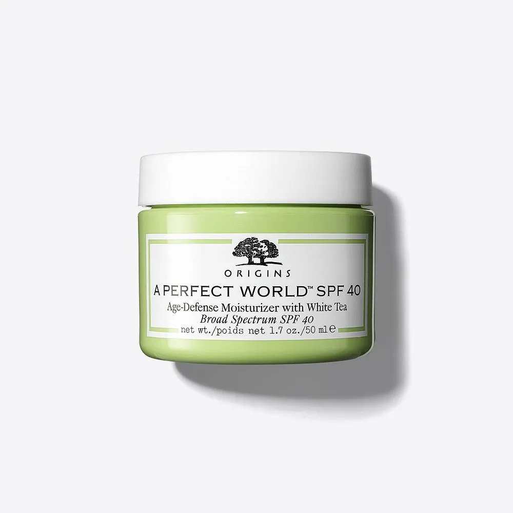 SPF 40 Age-Defense Moisturizer with White Tea