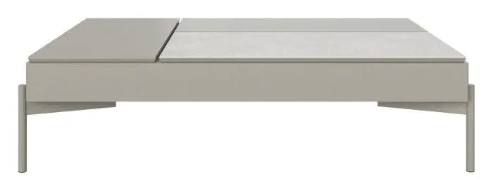 Mesa de centro funcional Chiva con espacio de almacenamiento - A31½/43xL81/100½xL119½/136½cm.