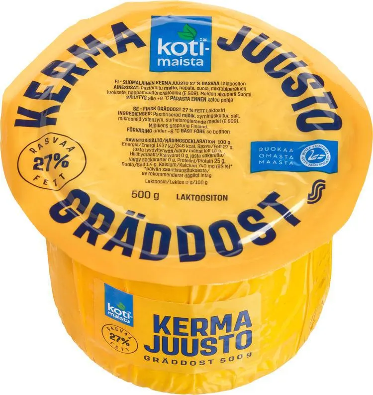 Kotimaista Kermajuusto e500 g