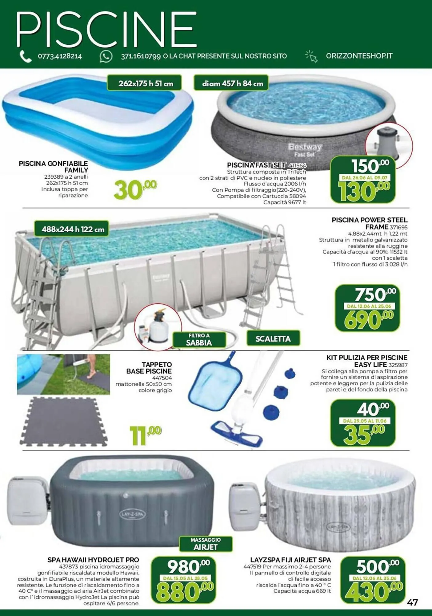 Volantino Orizzonte da 11 aprile a 1 ottobre di 2023 - Pagina del volantino 47
