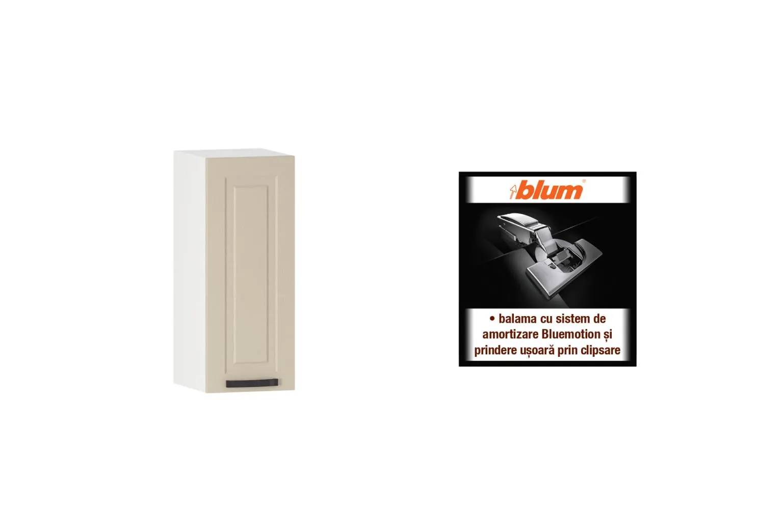 Suspendat cu ușă L30 s&d