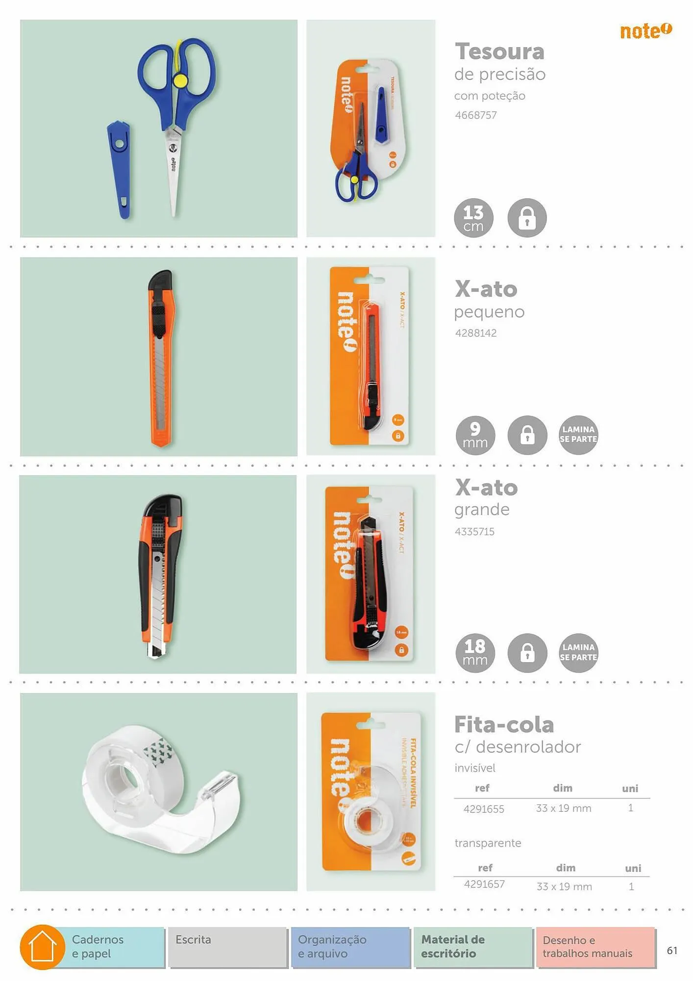 Folheto Folheto Note! de 3 de outubro até 31 de julho 2023 - Pagina 61