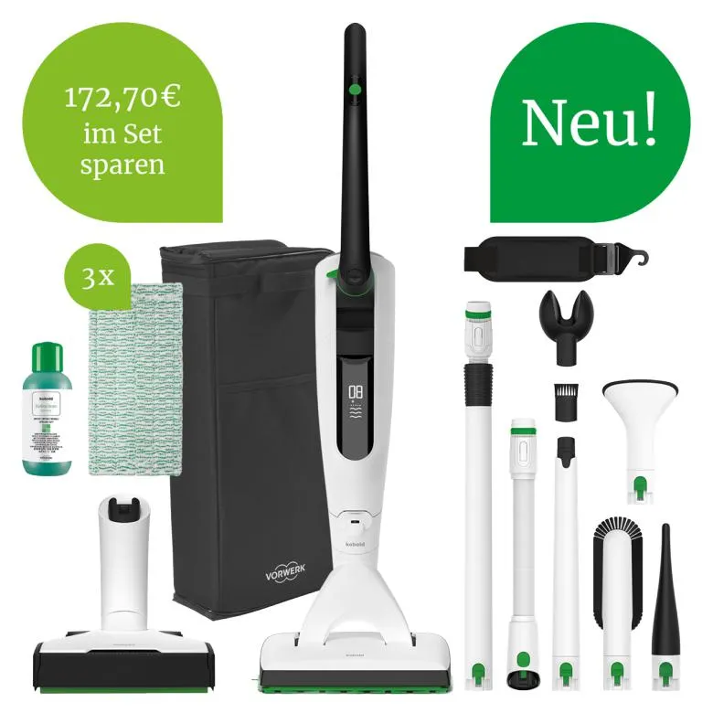 VK7 Akku-Staubsauger – DER Besserwischer mit Extras (U)
