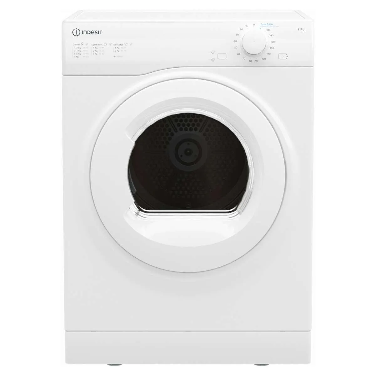 I1 D80W UK Air-Vented 8kg Load Capacity Tumble Dryer