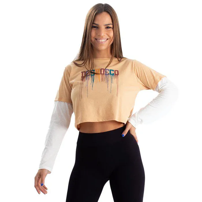 Remera ML Drip (Ocr) DC Mujer