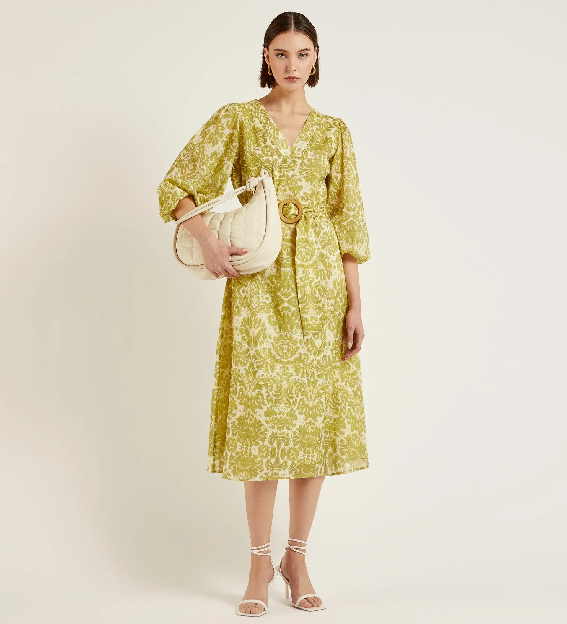 Vestido algodon estampado