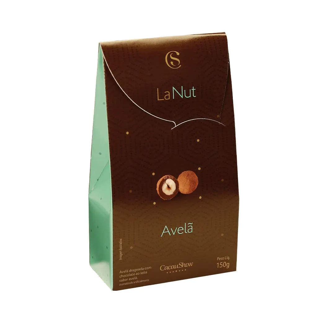 DRAGEADO LANUT AVELÃ 150G