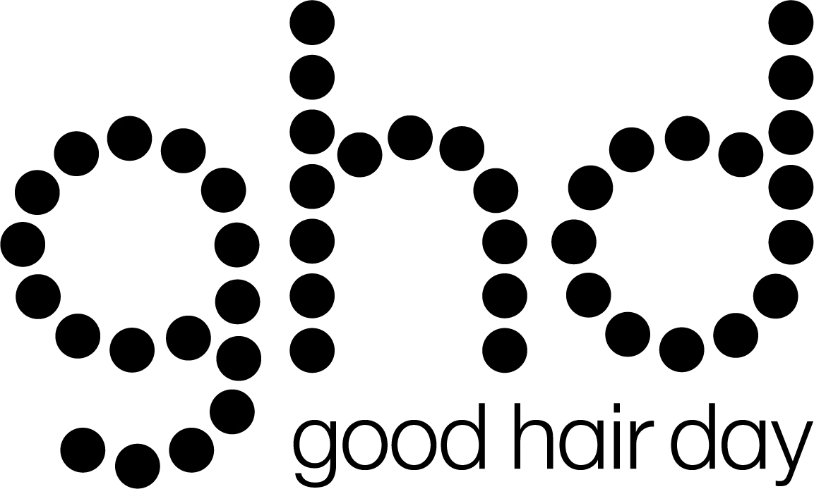 GHD logo. Current catalogue