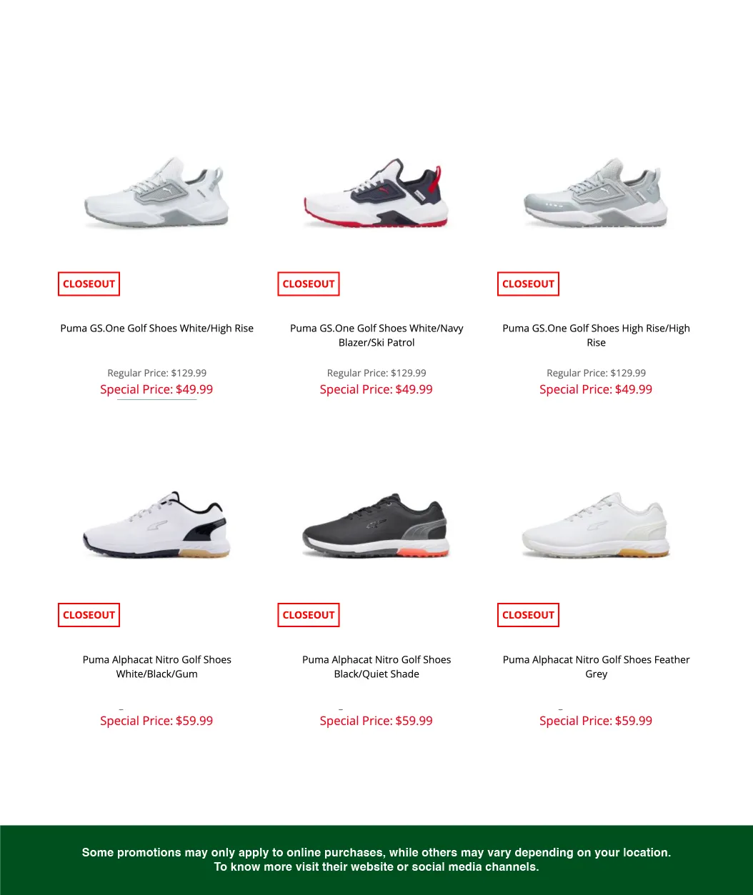 Weekly ad Golf Discount Deals from March 14 to March 31 2025 - Page 5