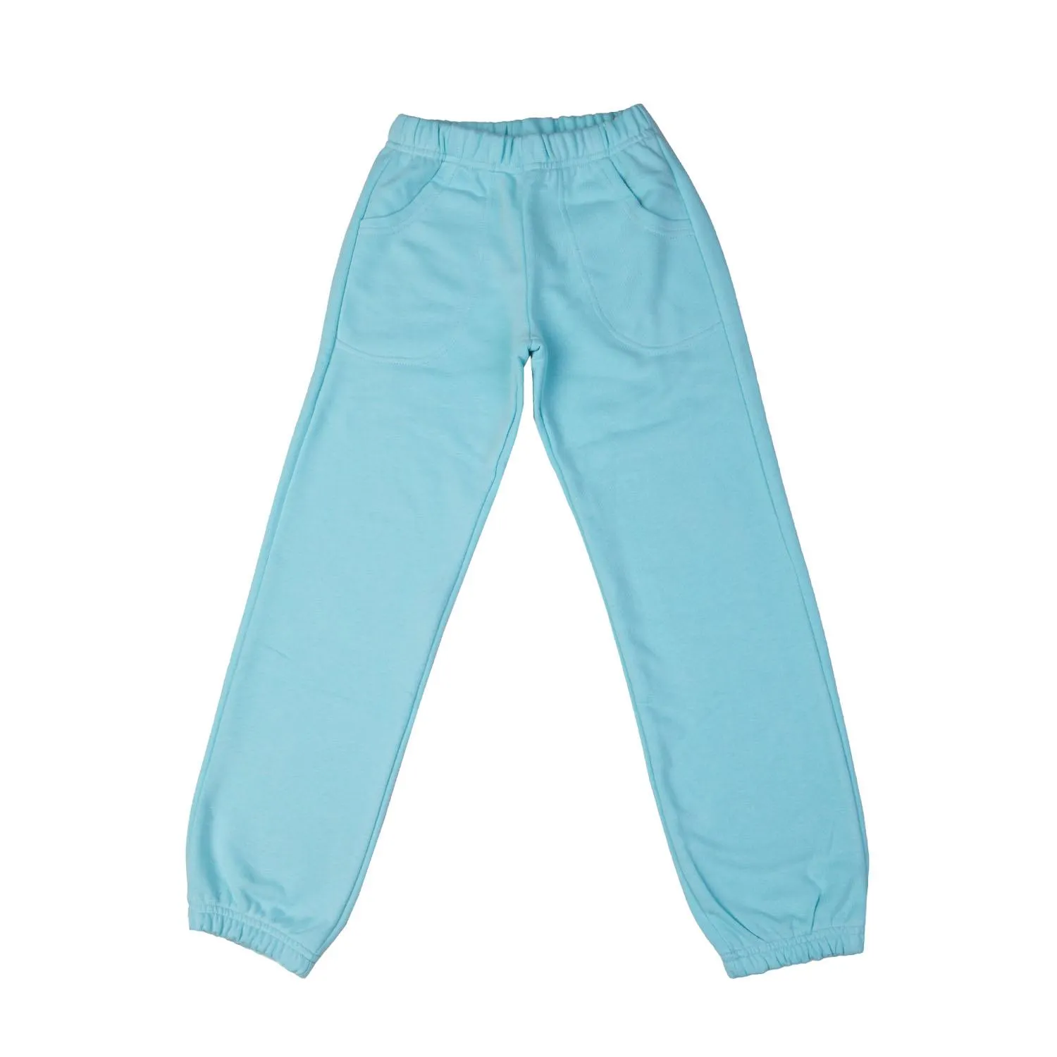 Παντελόνι φόρμας ανοιξιάτικο για κορίτσι σε άκουα χρώμα με λάστιχο -11.4029A